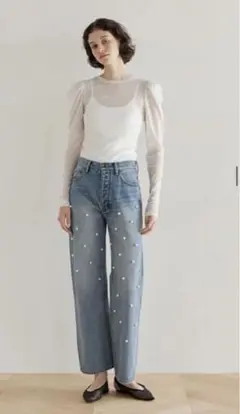 searoomlynn パールビジューストレートSRN02のサムネイル