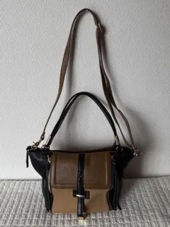 un dix cors 2way ショルダーバッグ　バイカラーのサムネイル