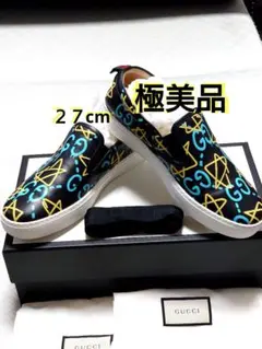 【極美品】GUCCI スニーカー ゴースト GUCCI スリッポン 付属品全有りのサムネイル