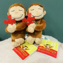 おさるのジョージ ぬいぐるみ For you 2つ