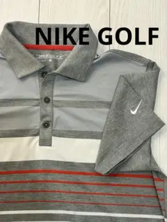 NIKE GOLF ポロシャツ ボーダー ナイキ ゴルフウェア