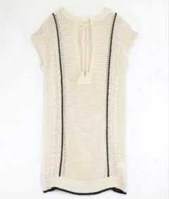 Eaphi / double line knit vest
