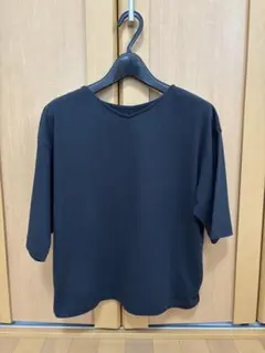 スタジオクリップ Tシャツ ネイビー Mサイズ 前後なしのサムネイル