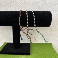 ミサンガ アンクレット 三本セット 定形外 489