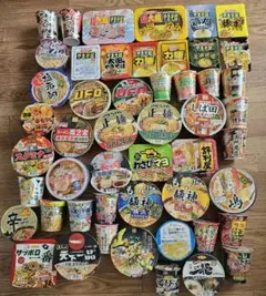 【カップ麺まとめ売り②】ラーメン、焼きそば、うどん各種よりどり50個セットのサムネイル