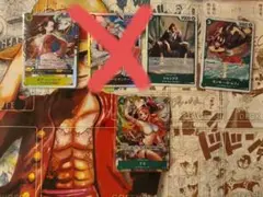 ワンピースカードゲーム　蒼海の七傑　ナミ　パラレル　SRハンコック他