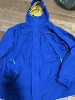 90s old Patagonia 裏地除去済みシェルJKT M 旧パタ　台湾製のサムネイル