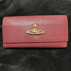 ヴィヴィアン・ウエストウッド エグゼクティブ口金長財布 ワインレッド