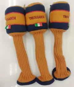 TRUSSARDI ニットヘッドカバー 3個セット