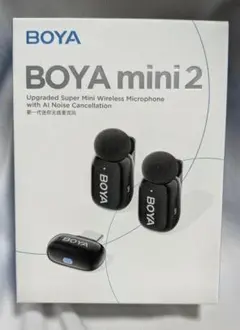 特価□ BOYA mini 2 ワイヤレスマイク 5g超軽量ピンマイク - メルカリ