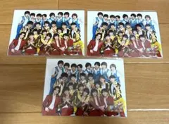 少年忍者 フォトセット ジャニーズ銀座2020 クリエ 3つセット 新品未開封