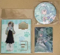 わんだふるぷりきゅあ！ まゆ キュアリリアン アクスタ 缶バッジ クリアカード