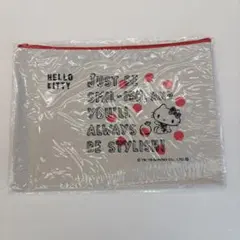 洋服の青山　ノベルティ　キティちゃん　ポーチ