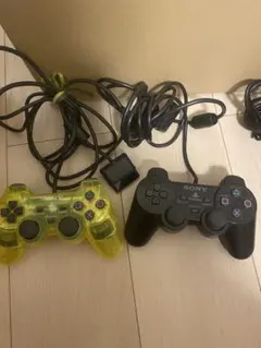 PS2 コントローラーセット（イエロー・ブラック）