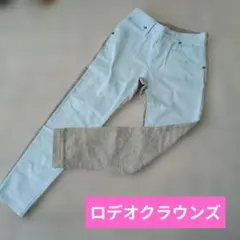 ♦ロデオクラウンズ 　デニム&スウェットのコンビパンツ♦のサムネイル