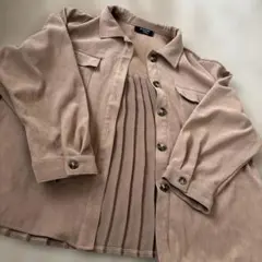 スウェードシャツ