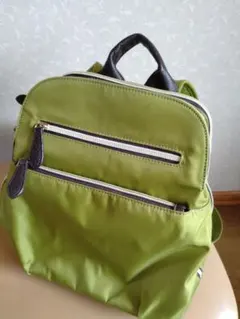 ナイロン製リュック IMAI BAG ライムグリーン - メルカリ