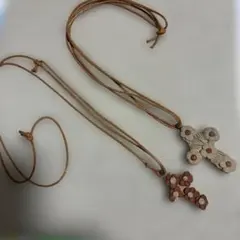 十字架ネックレス2点セット