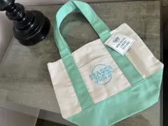 【新品未使用】TRADER JOE'S ミニパステルキャンバストートバッグ