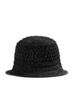 ZARA MAN クロシェ ウーヴンバケットハット 新品のサムネイル
