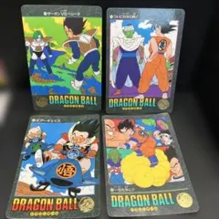 ビジュアルアドベンチャー 1991年 カードダス 当時物 4枚セット まとめ