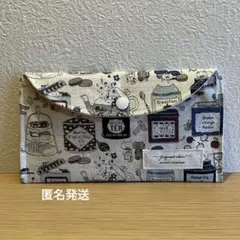 マルチケース　通帳ケース　ハンドメイド　北欧テイスト