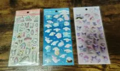 サンリオ　ぷくっとシール　３枚セット