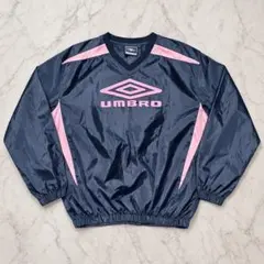 00s レアカラー UMBRO ピステ Lサイズ アンブロ ナイロン Y2K