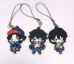 近日処分【匿名配送】　ヒプノシスマイク　ラバーストラップ　山田一郎　二郎　三郎