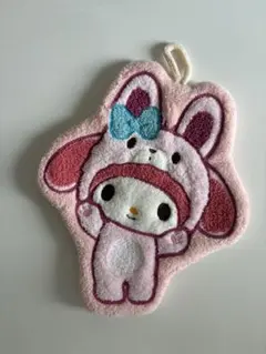マイメロディ うさぎ着ぐるみ タオルハンカチ