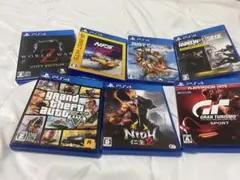 PS4 ゲームセット 7本