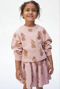 H&M kidsキッズ スウェットセットアップ フレアスカート トレーナー