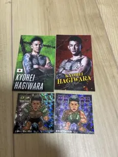 RIZIN 하기와라 케이헤이 RIZIN LANDMAR 오리지널 씰 카드