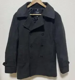 BEAMS HEART メンズピーコート グレー Mサイズ
