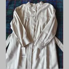 タグ付き【Simplicite】2WAYスタンドカラーワンピース