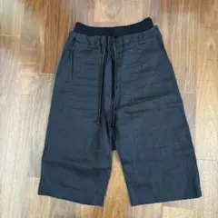 90s FLAX リネンパンツ 極太 リトアニア製 1点物◇フラックスFLAXリネンパンツ極太ワイドパンツ古着XL