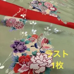 着物 はぎれ 725 生地 布 ハギレ アンティーク 絹　古布　和布　古裂　和柄