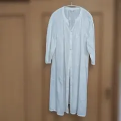 シャツワンピース(七分袖)