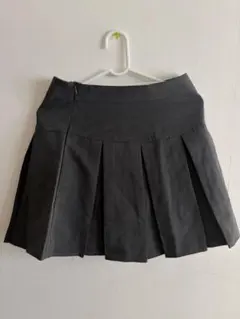 SHEIN プリーツスカート ミニスカ Mサイズ グレー