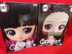 鬼滅の刃　qposket 栗花落カナヲ　竈門禰豆子　フィギュア