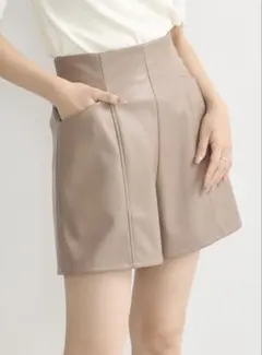 【earth music&ecology】ショートパンツ　ブラウン