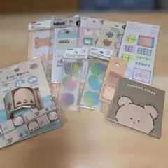 セリア　DAISO　可愛い付箋　メモパット