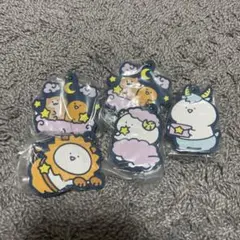 お文具といっしょ カプセルラバーマスコット 〜12星座〜 5個セット