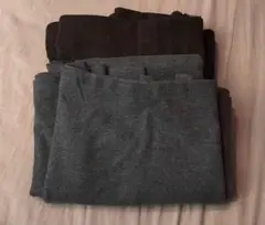 UNIQLO ブラッシュドジャージーナロースカート 2着セット