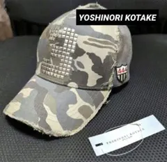 YOSHINORI KOTAKE カモフラ柄 キャップ フリンジ加工 新品未使用 2025年最新】YOSHINORI ヨシノリ キャップの人気アイテム - メルカリ
