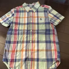 Ralph Lauren 半袖チェックシャツ サイズ7