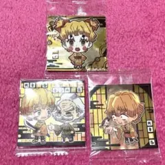 新品鬼滅の刃 我妻善逸 善子ちゃん ウエハースシール ３枚セット