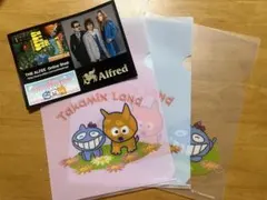 THE ALFEE クリアファイル3枚セット シール付きのサムネイル