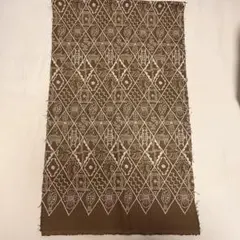 インド 絞り染めカットワークアップリケ布 マルチカバー ラリーキルト 