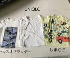 ベビー服　半袖Tシャツ　3枚セット　ユニクロ他